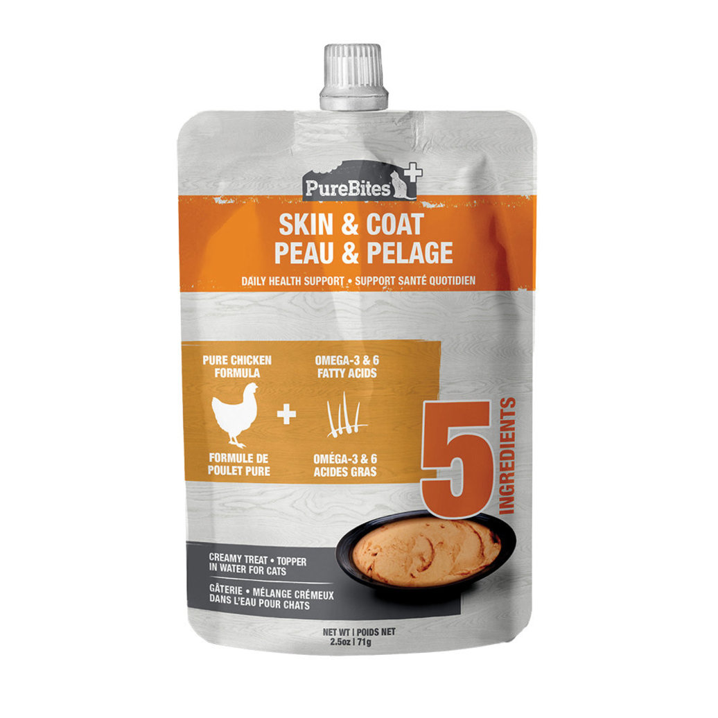 View larger image of Feline Plus Squeezables - Skin & Coat - 71 g