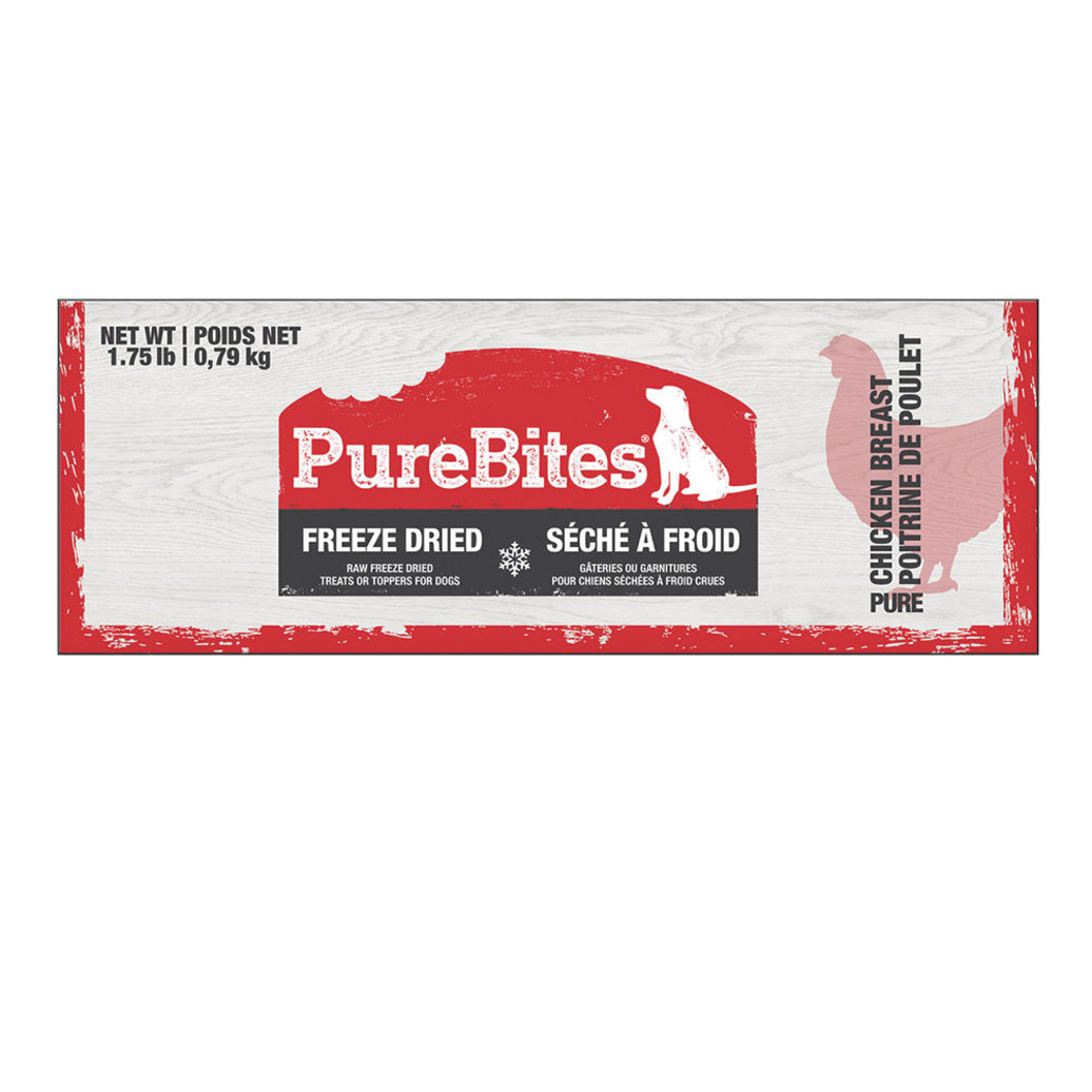 View larger image of PureBites, Jumbo Size Treats - Chicken Breast - 794 g - Freeze Dried Dog Treat