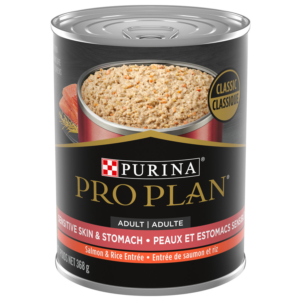 View larger image of Pro Plan Dog, Can, Specialized Sensitive Skin & Stomach Salmon & Rice 368g