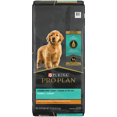 Purina Pro Plan Development Under One Year Puppy, Chicken & Rice Dry Dog Food Formula