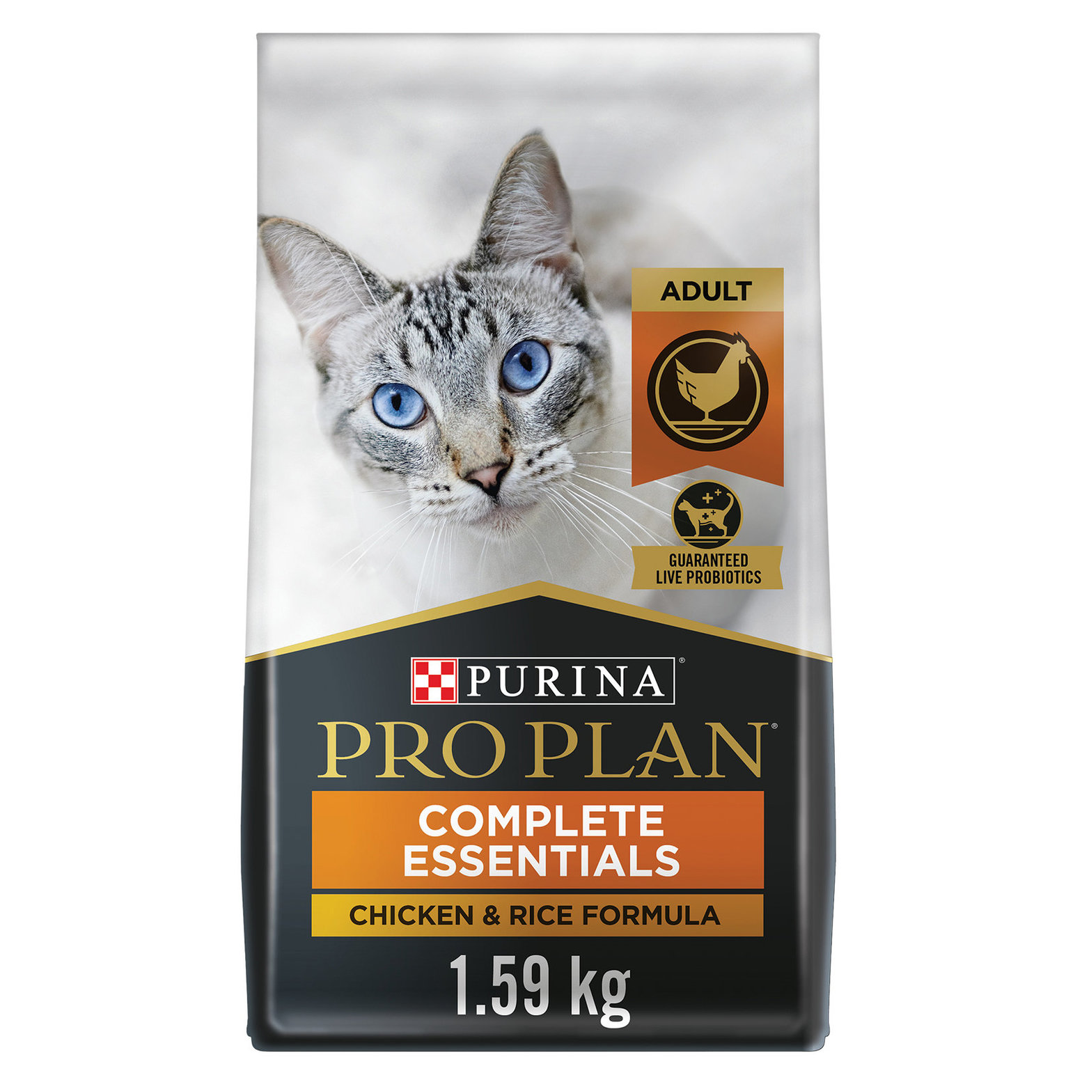 Complete Essentials Chicken Rice Formula Dry Cat Food 3.18 kg Pro Plan