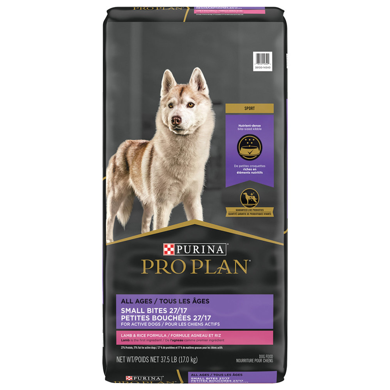 Pro Plan All Life Stages Sport Small Bites Lamb Rice 17 kg Ren s Pets