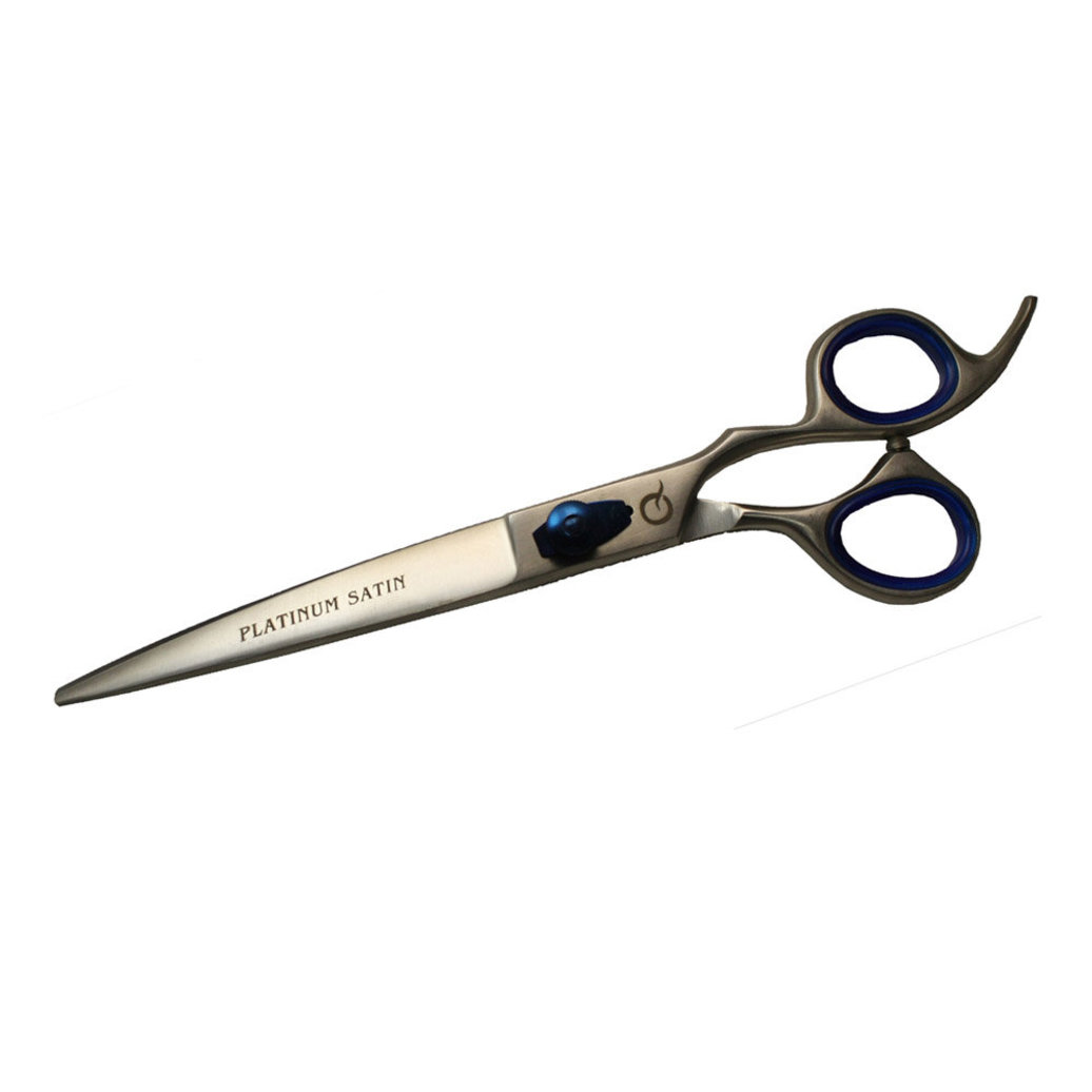View larger image of Q, Platinum Satin Shears, Curved