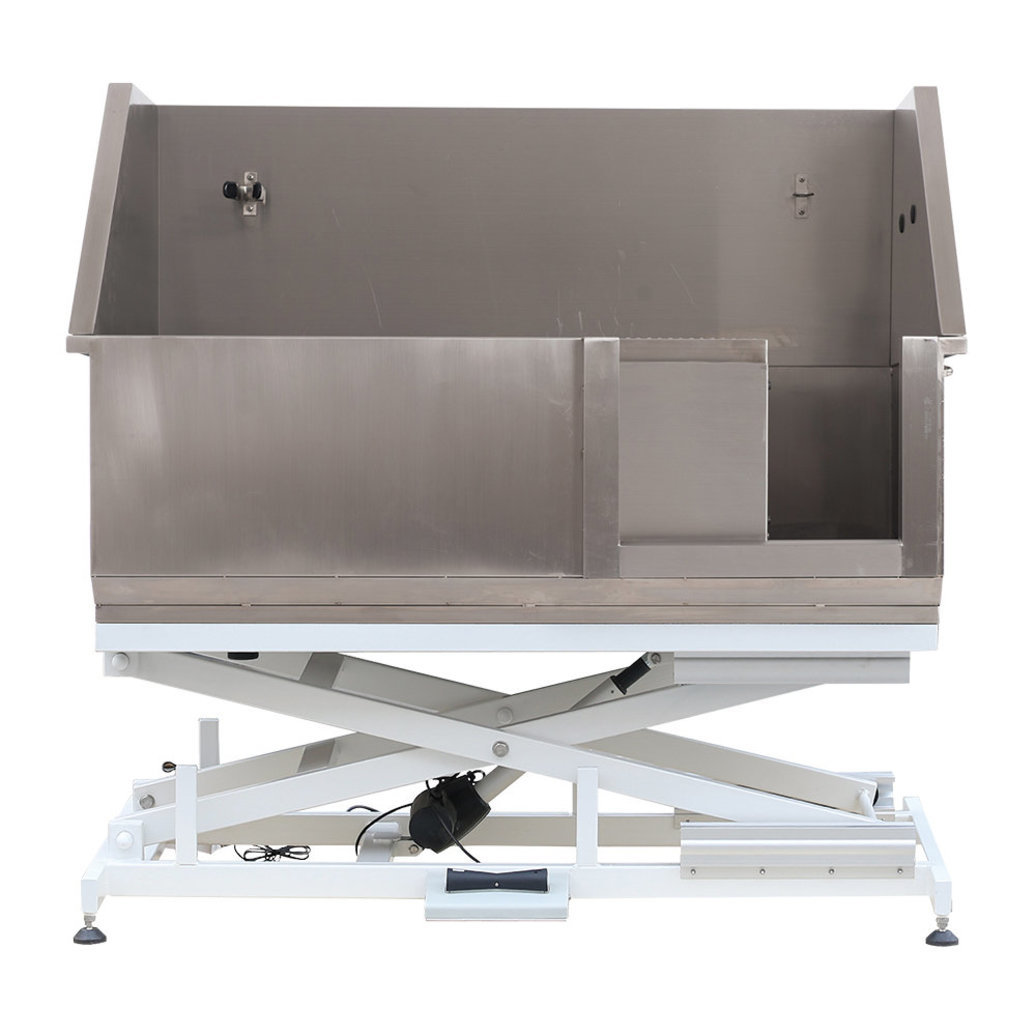 View larger image of Q, Stainless Steel Tub w/ Electric Lifting Base & Sliding Door
