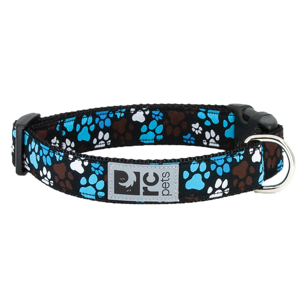 View larger image of RC Pets, Clip Collar - Pitter Pat Chocolate - 3/8" Width - Small