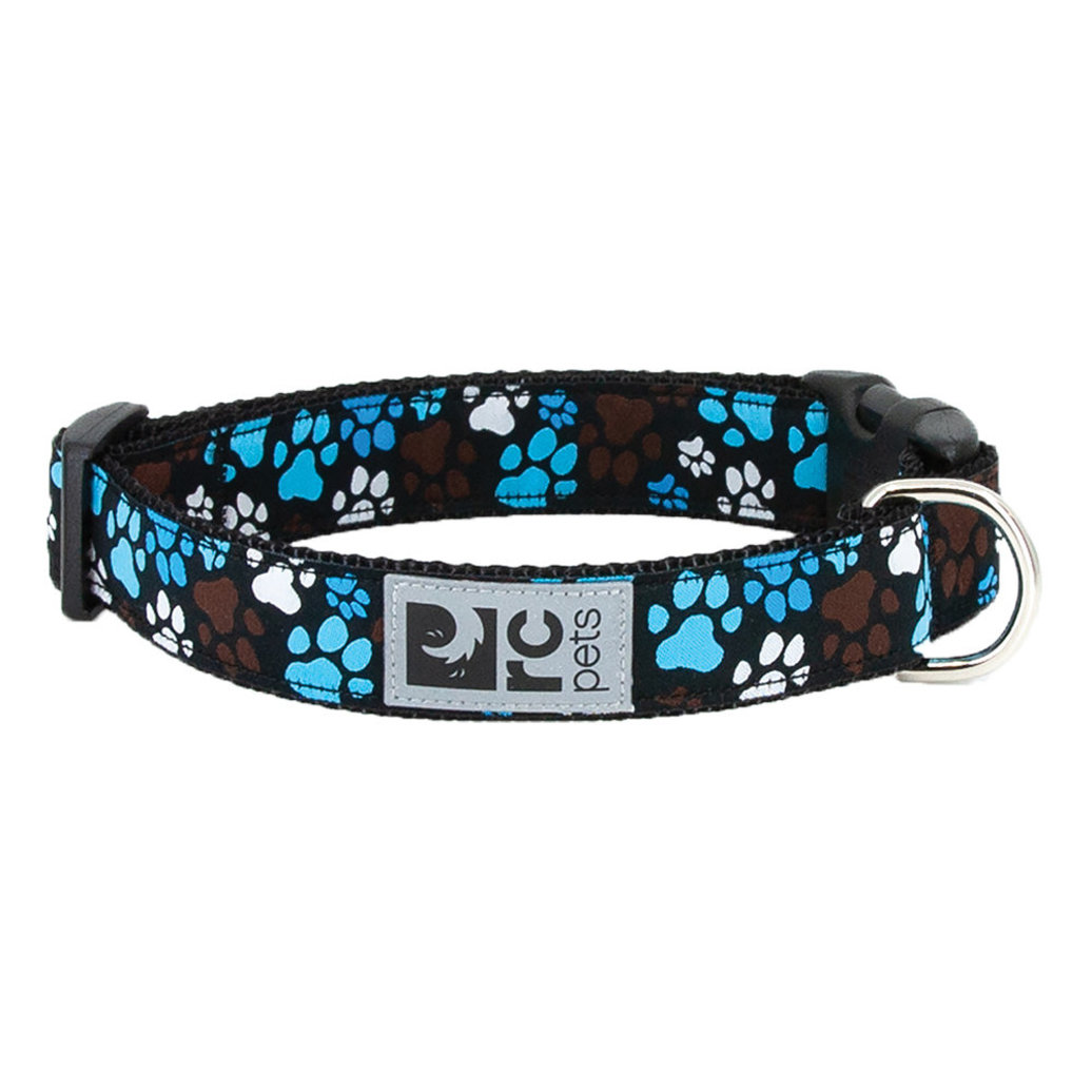 View larger image of RC Pets, Clip Collar - Pitter Pat Chocolate - 5/8" Width - X-Small
