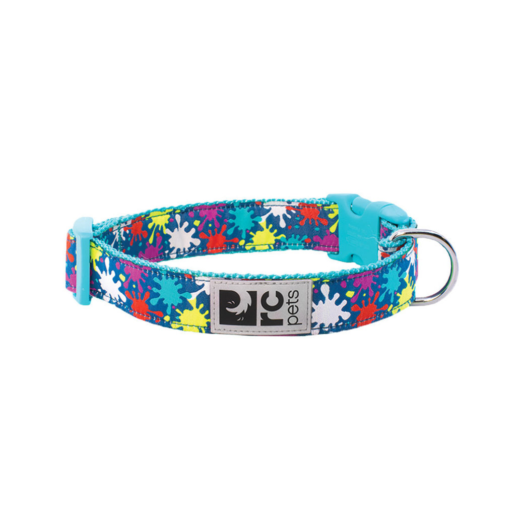 View larger image of RC Pets, Clip Collar - Splatter - 3/4" Width - Small