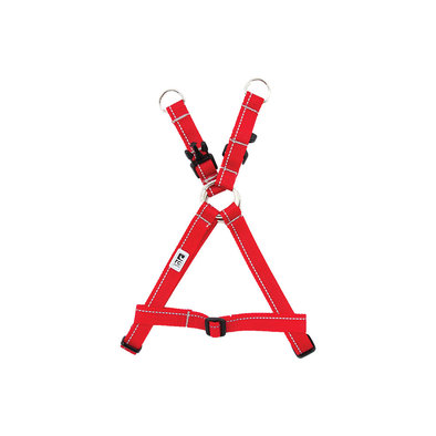 Harness - Step In - Red - 1/2" Width
