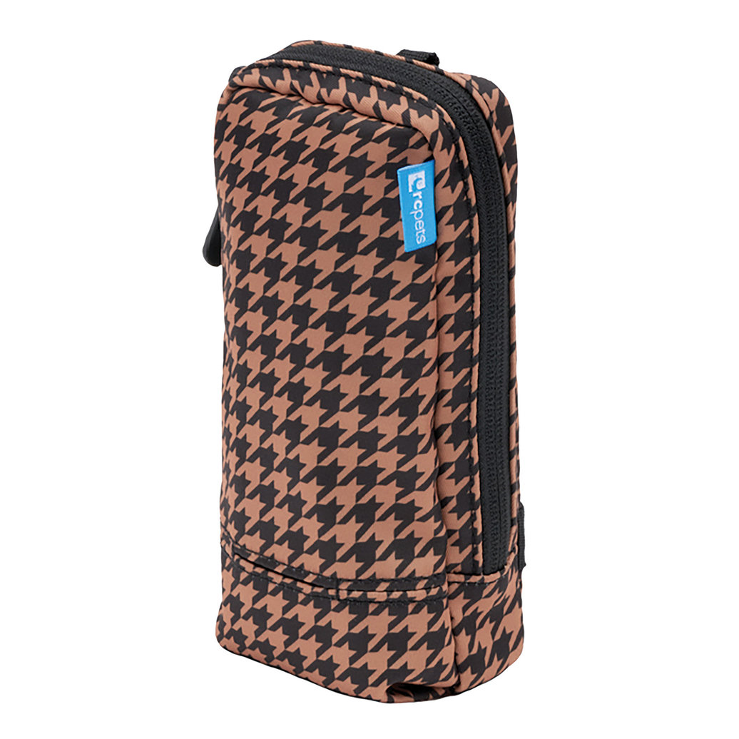 View larger image of RC Pets, Stroll Leash Bag - Houndstooth Toffee - Dog Leash