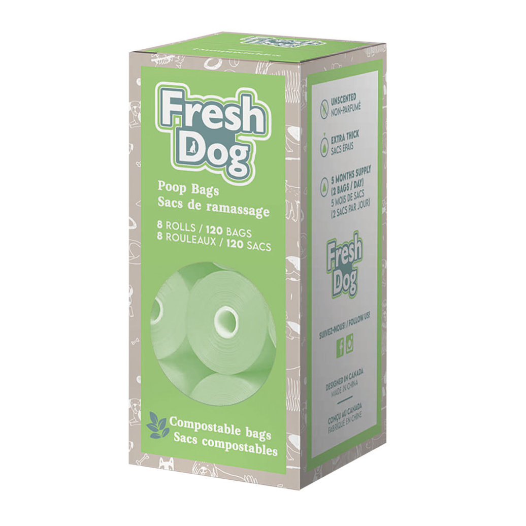 View larger image of Poop Bags - Green - Compostable