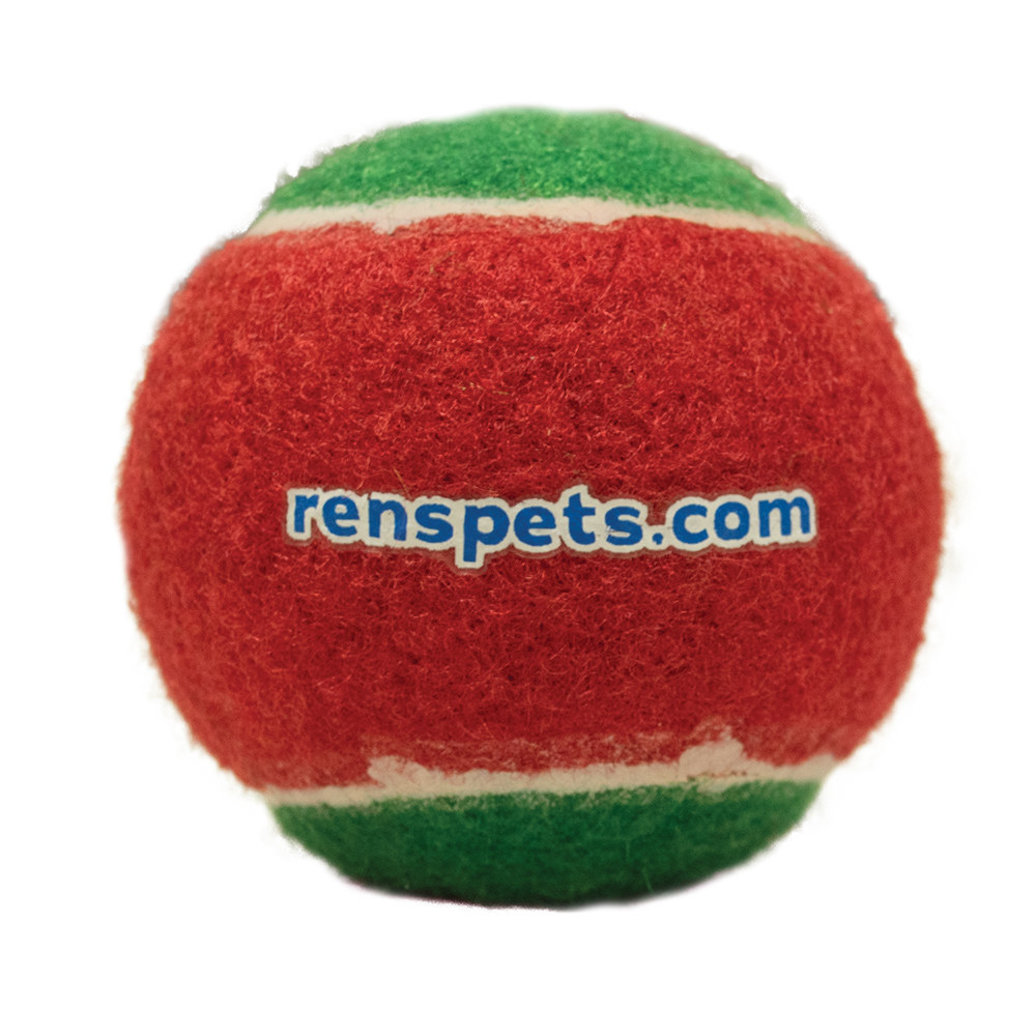 View larger image of Ren's, Tennis Ball - Red & Green