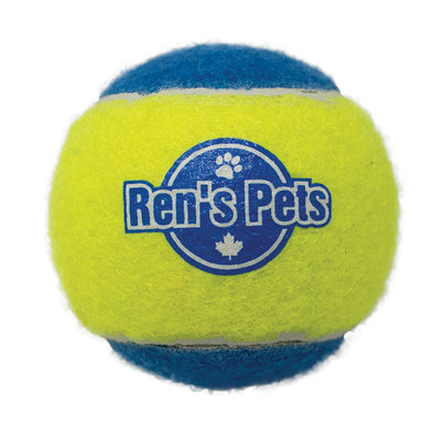 Ren's, Tennis Ball - Blue & Yellow
