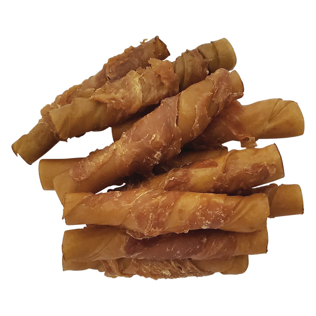 View larger image of Chicken Wrapped Porkhide Twists - 10pk