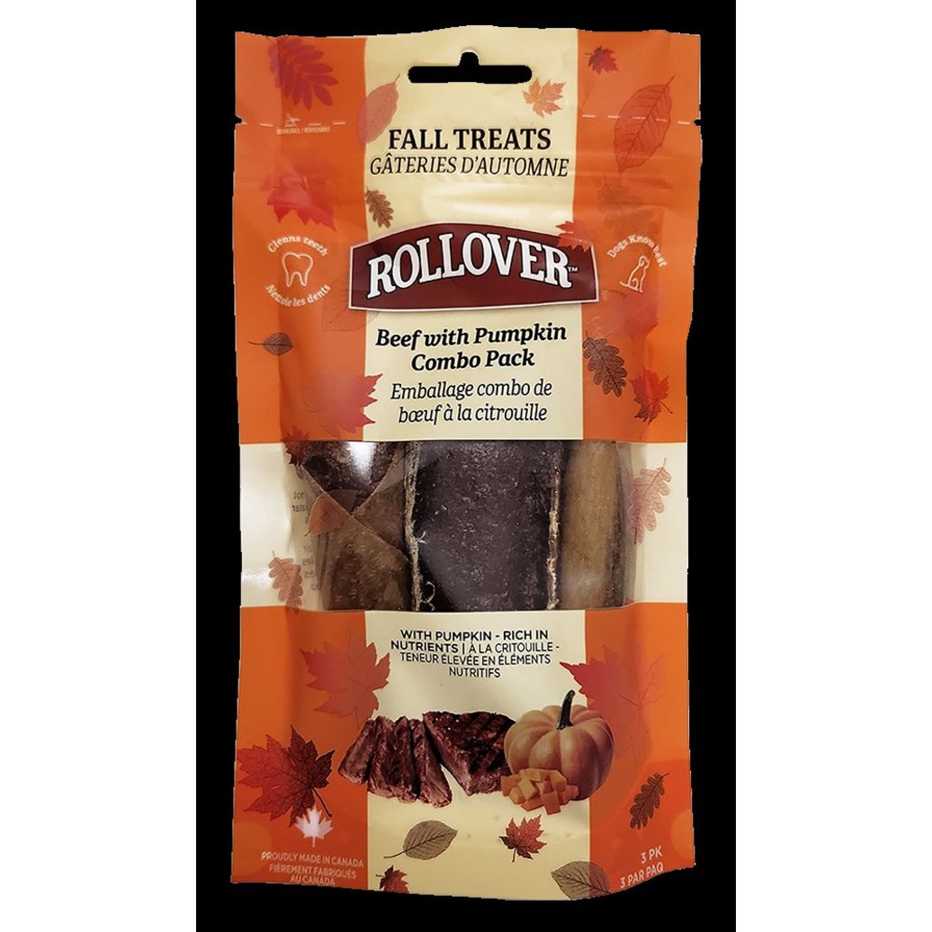 View larger image of Rollover, Combo Pack - Beef with Pumpkin - 3 pk