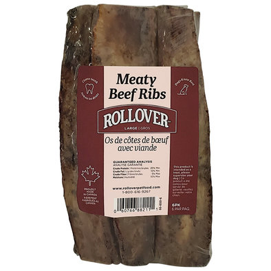 Rollover Large Meaty Beef Ribs - 6pk