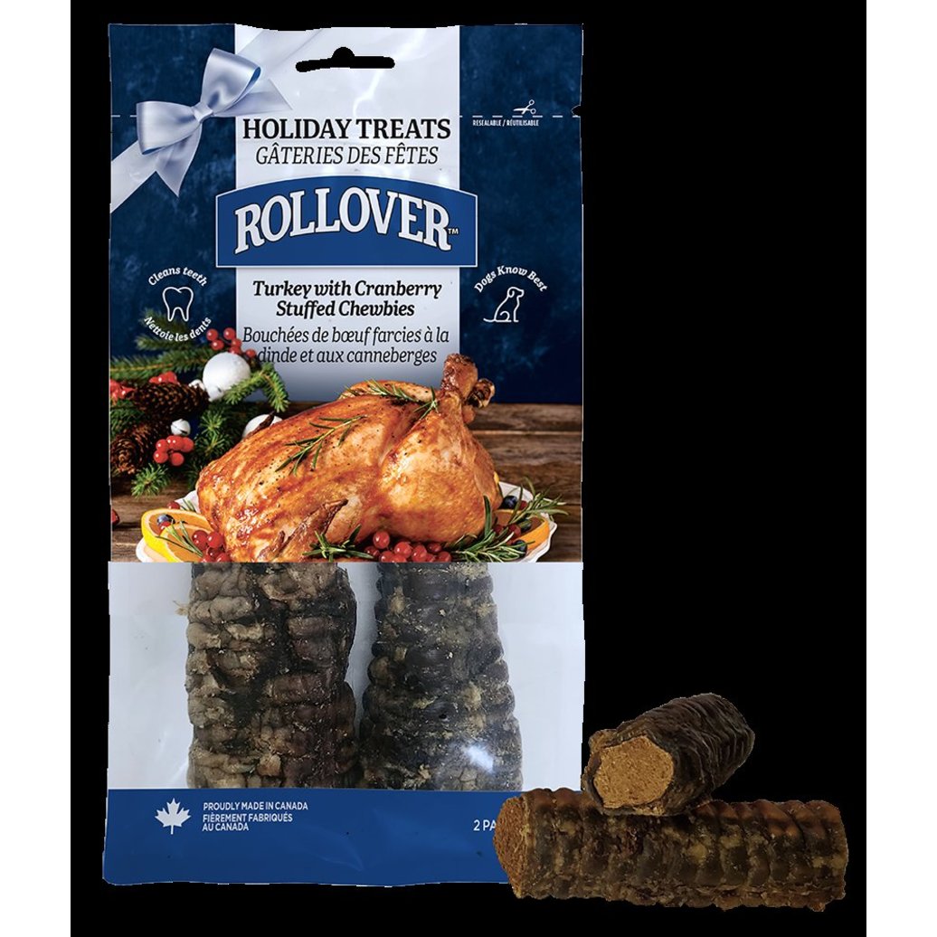 View larger image of Rollover, Stuffed Chewbies - Turkey & Cranberry - 2 Pk