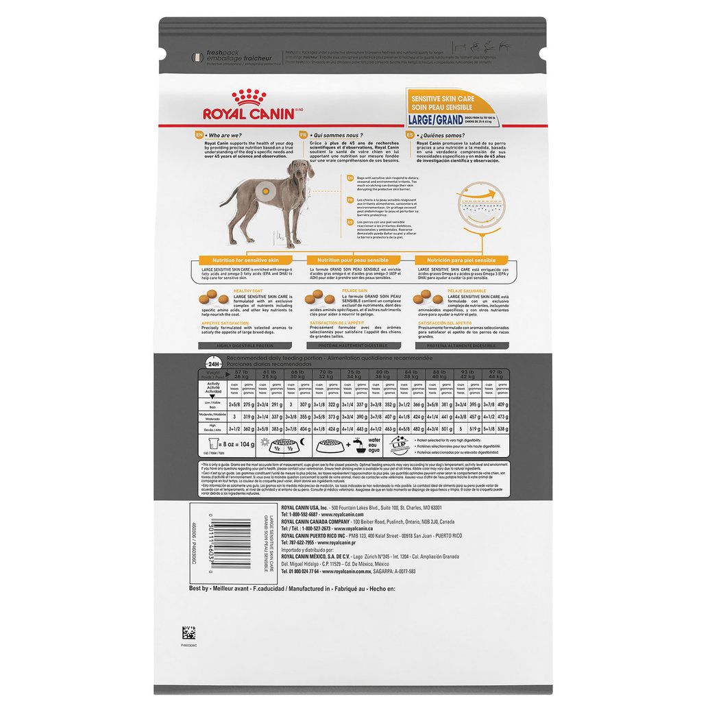 View larger image of Royal Canin, Canine Care Nutrition Sensitive Skin Care Adult Large - Dry Dog Food