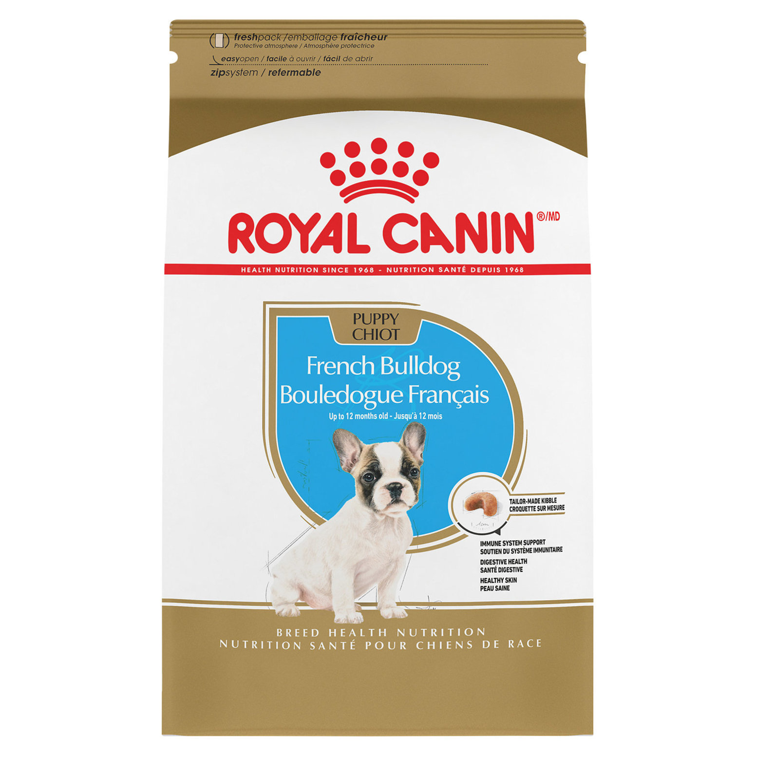 Royal Canin Breed Health Nutrition French Bulldog Puppy Dry Dog Food 3 Lb