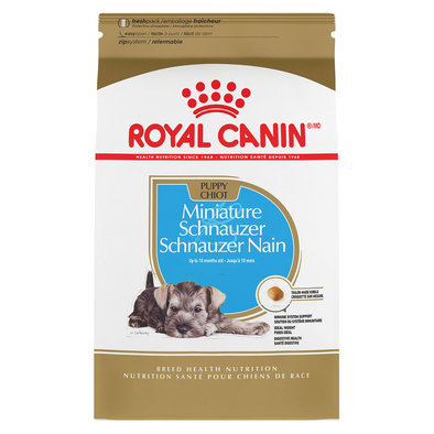 Royal Canin, Breed Health Nutrition Miniature Schnauzer Puppy 2.5LBS - Dry Dog Food