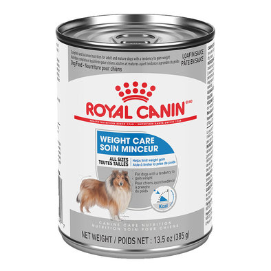 Royal Canin, Canine Care Nutrition Adult Weight Care Loaf in Sauce - Wet Dog Food