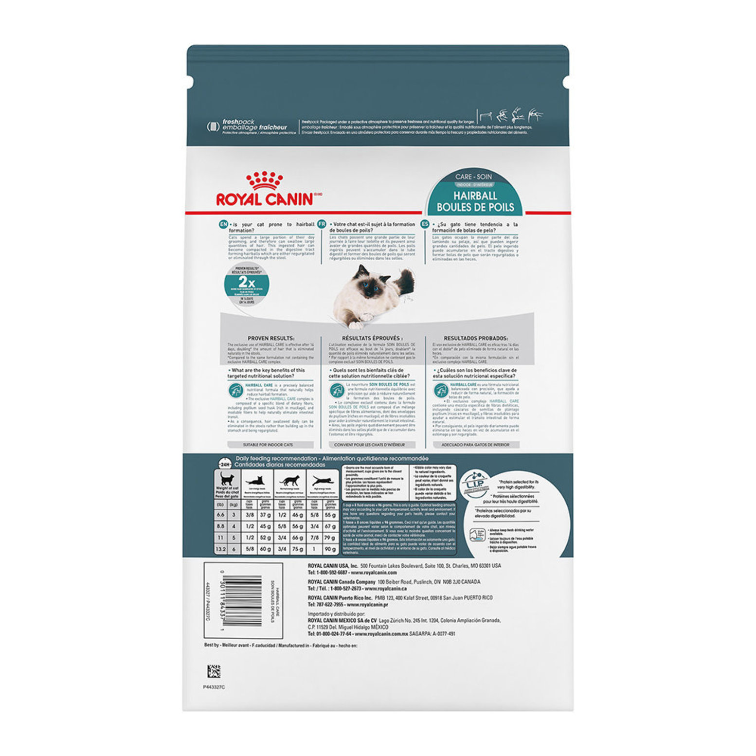 Royal Canin Dry Cat Food Intense Hairball 34 14 lb Ren s Pets