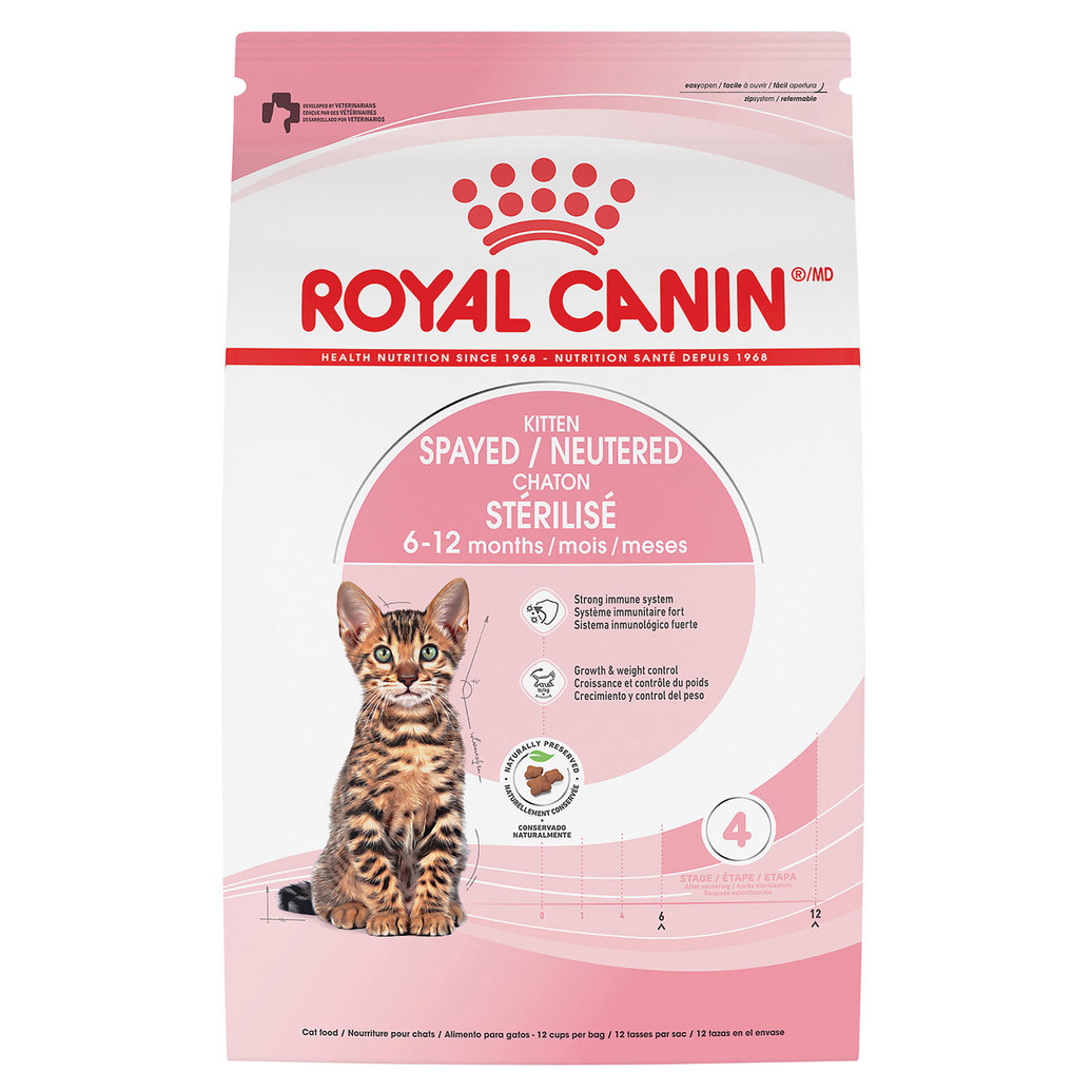 View larger image of Royal Canin, Feline Health Nutrition Kitten Spayed / Neutered - Dry Cat Food