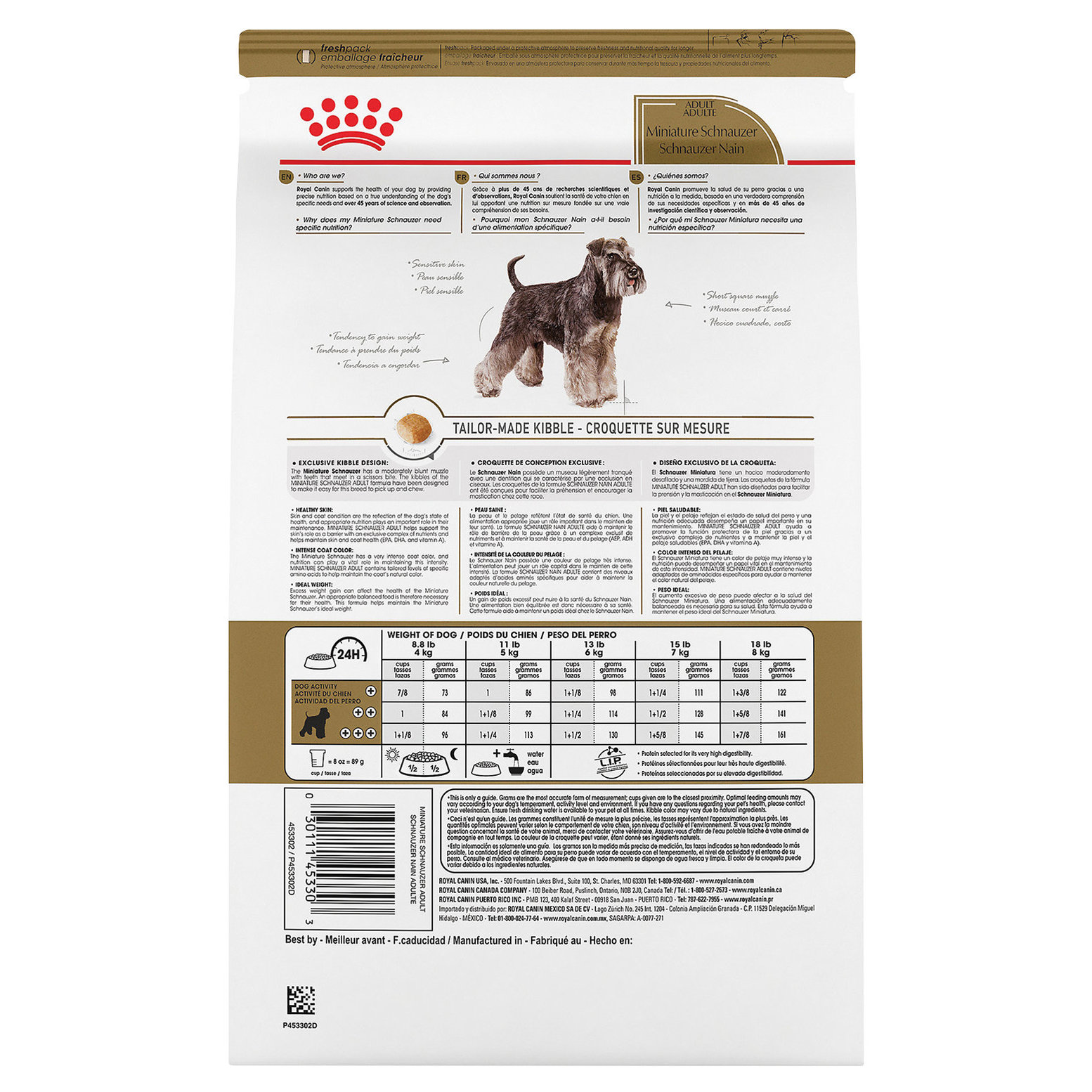 Best dog food for giant clearance schnauzer