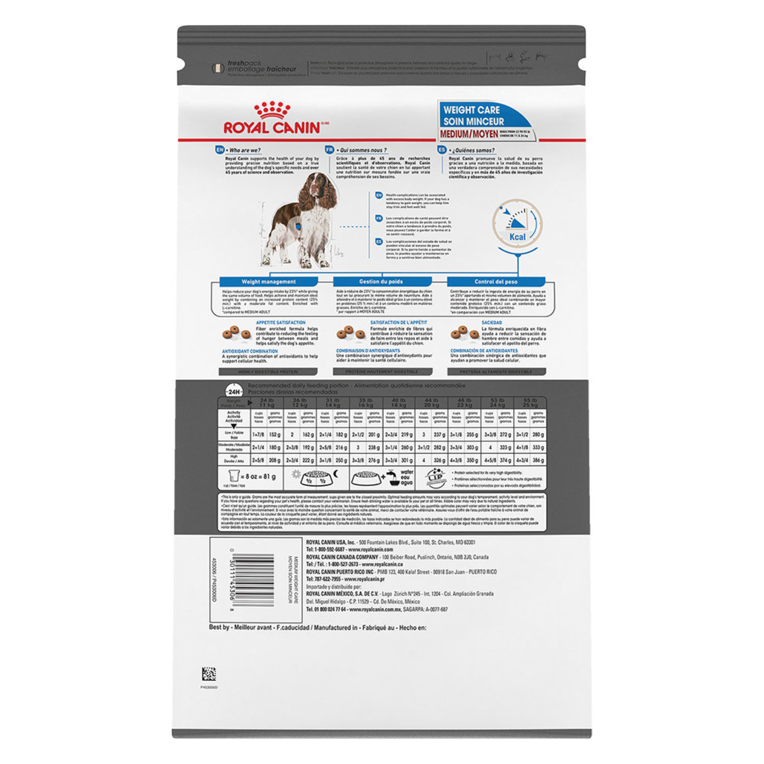 Royal canin outlet ko dog food