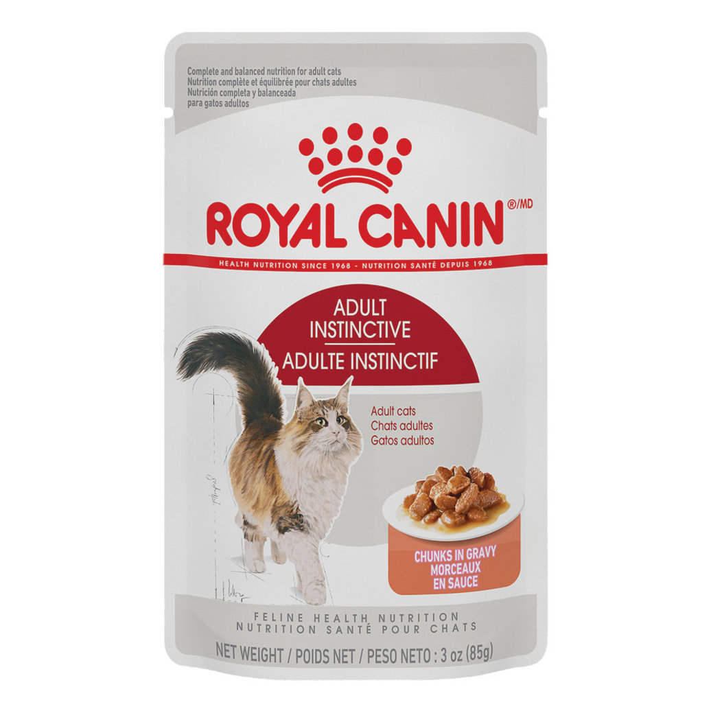 View larger image of Royal Canin, Feline Health Nutrition Adult Instinctive Chunks in Gravy