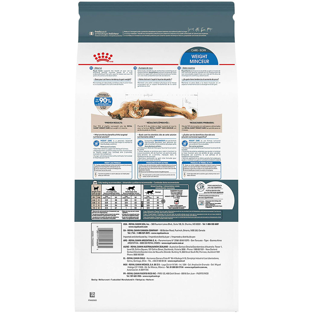View larger image of Royal Canin, Feline Care Nutrition Weight Care Adult Dry Food