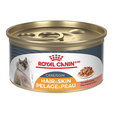 Royal Canin, Feline Care Nutrition Hair & Skin Care Thin Slices In Gravy - Wet Cat Food