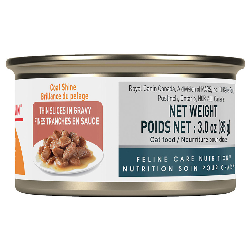 View larger image of Royal Canin, Feline Care Nutrition Hair & Skin Care Thin Slices In Gravy