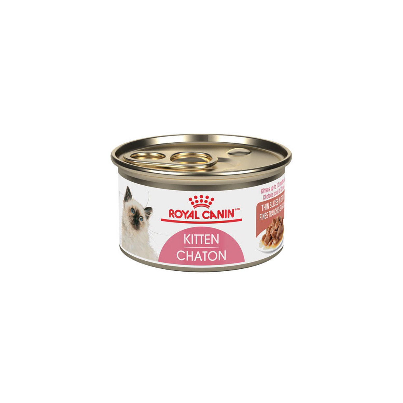 Royal canin kitten thin slices sale in gravy