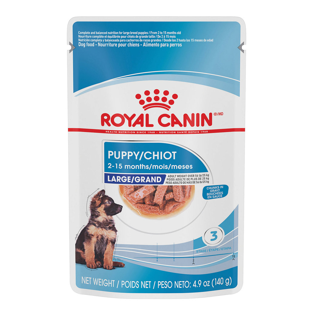 View larger image of Royal Canin, Pouch, Puppy - Large - 140 g