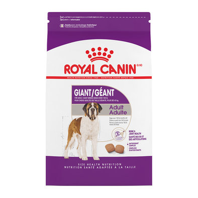 Size Health Nutrition Giant Adult Dog 30LBS