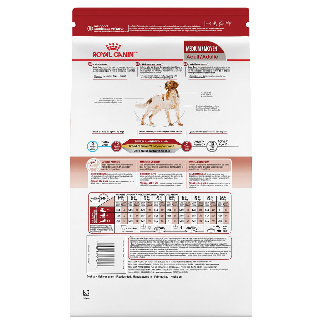 View larger image of Royal Canin, Size Health Nutrition Medium Adult - Dry Dog Food