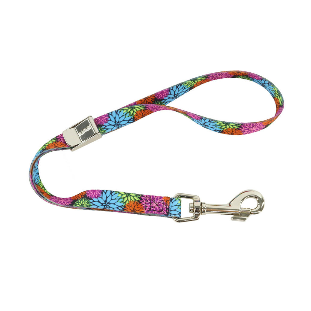 View larger image of Adjustable Grooming Loop with Bolt Snap, Wildflower, 5/8" x 24"