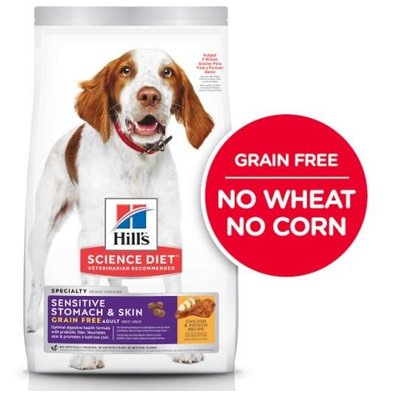 Adult Sensitive Stomach & Skin Grain Free Chicken & Potato Recipe Dry Dog Food, 24 lb