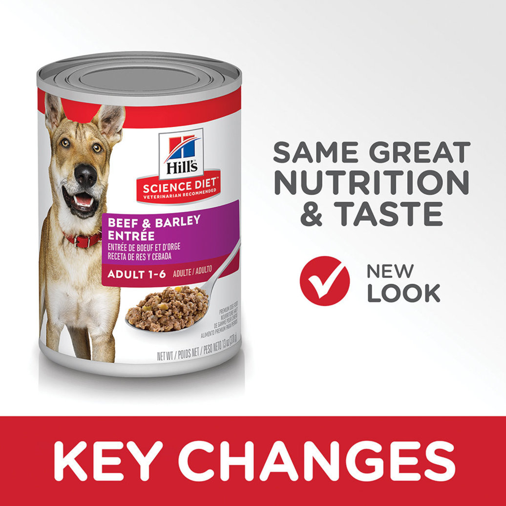 View larger image of Science Diet, Adult Beef & Barley Canned Dog Food, 370 g