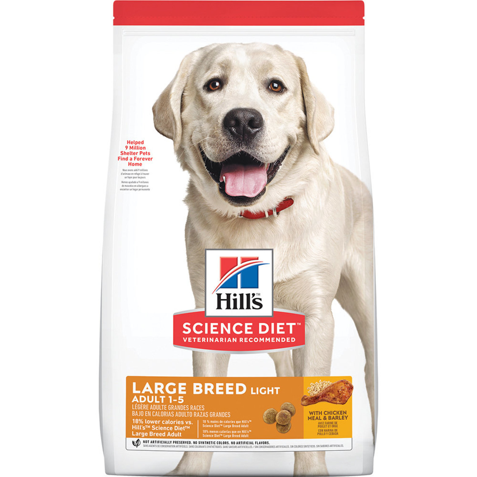 hills dog food large breed puppy