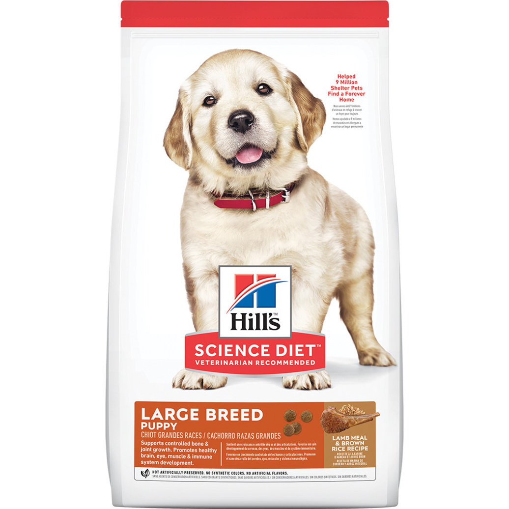 View larger image of Puppy Large Breed Lamb Meal & Brown Rice Recipe Dry Dog Food, 15 kg