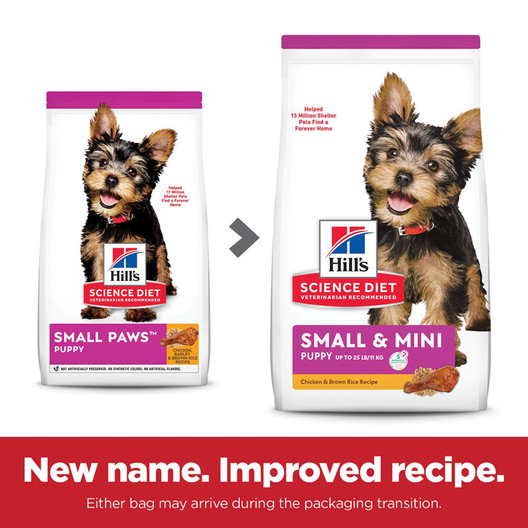View larger image of Puppy Small Paws Chicken Meal, Barley & Brown Rice Recipe Dry Dog Food, 2.04 kg