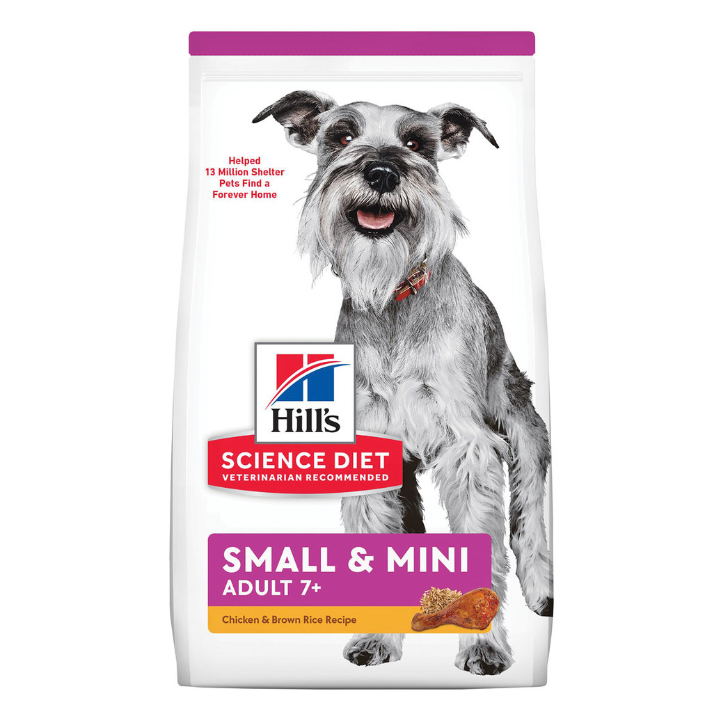 View larger image of Science Diet, Adult 7+ Small Paws Chicken Meal, Barley & Brown Rice Recipe Dry Dog Food, 2.04 kg