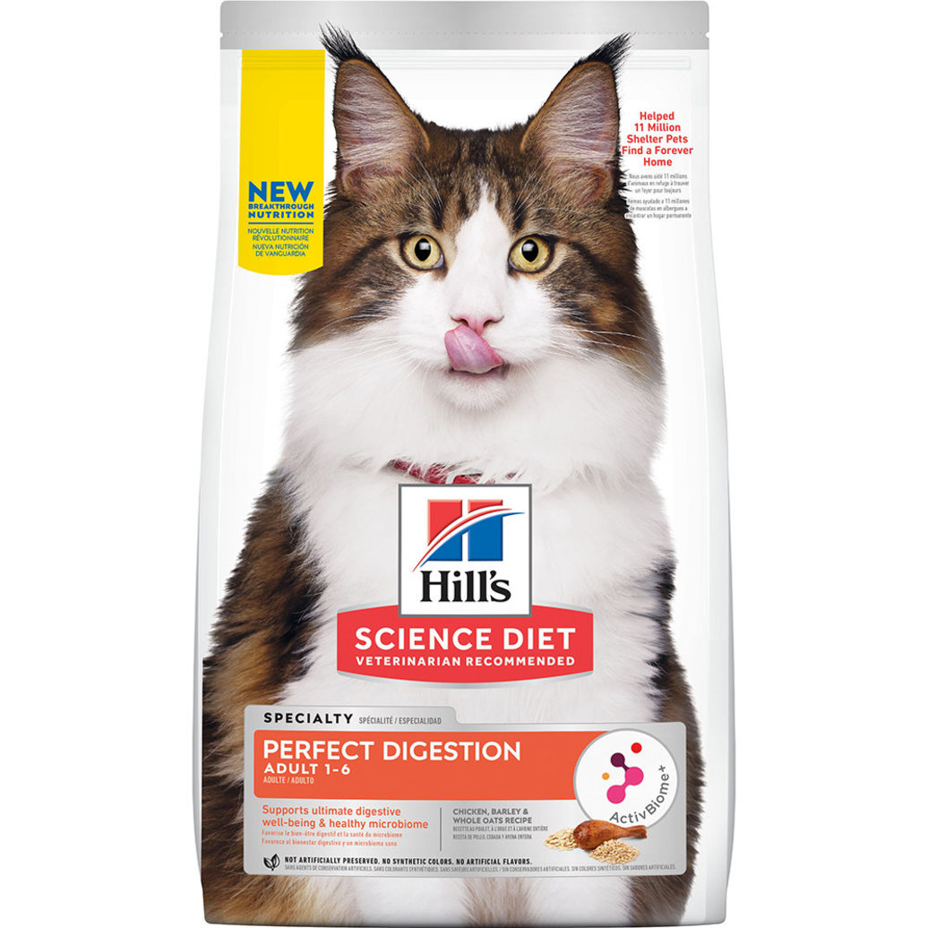 View larger image of Science Diet, Feline Adult - Perfect Digestion Chicken