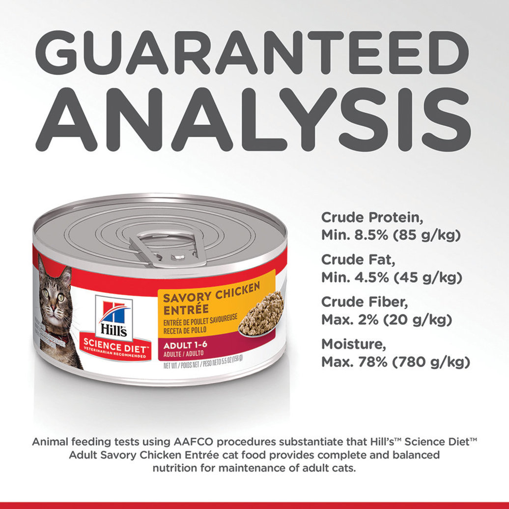View larger image of Adult Savory Chicken Canned Cat Food, 156g