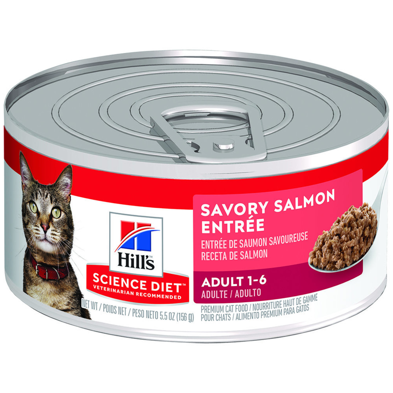 Science Diet Feline Can Savory Salmon Entr e 5.5 oz Ren s Pets