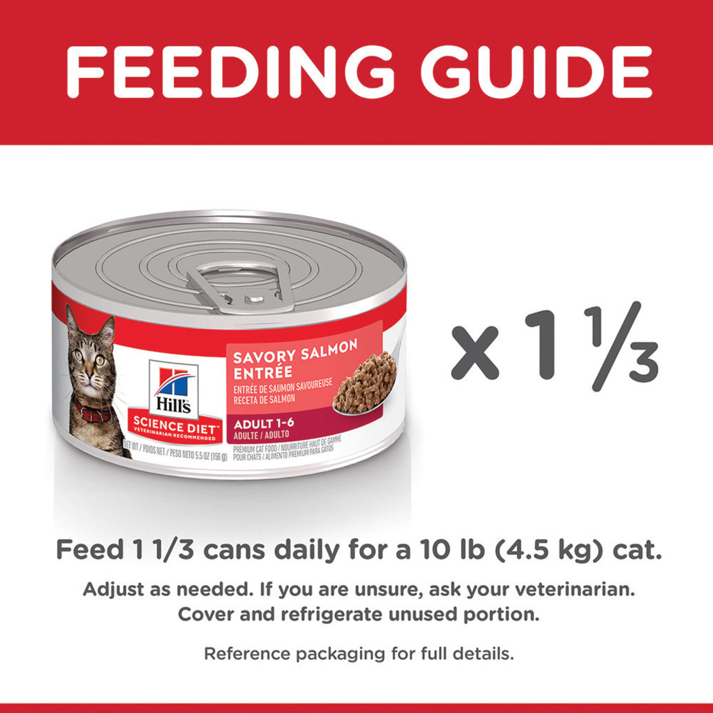 View larger image of Adult Savory Salmon Canned Cat Food, 156g