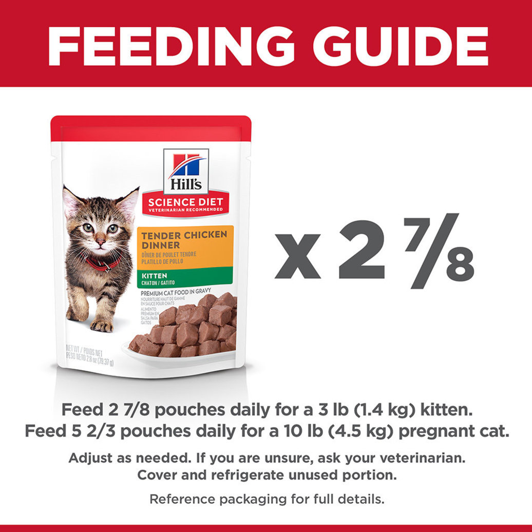 View larger image of Kitten Tender Chicken Dinner Wet Cat Food - 80 g