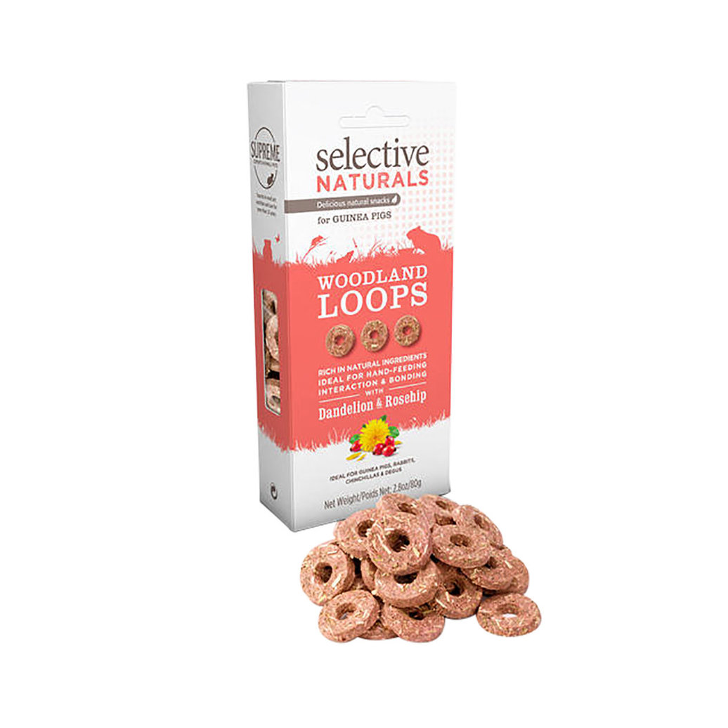 View larger image of Science Selective, Woodland Loops Guinea Pig Treats - 80 g