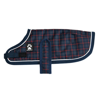 Shedrow, Glacier Coat - Navy Plaid